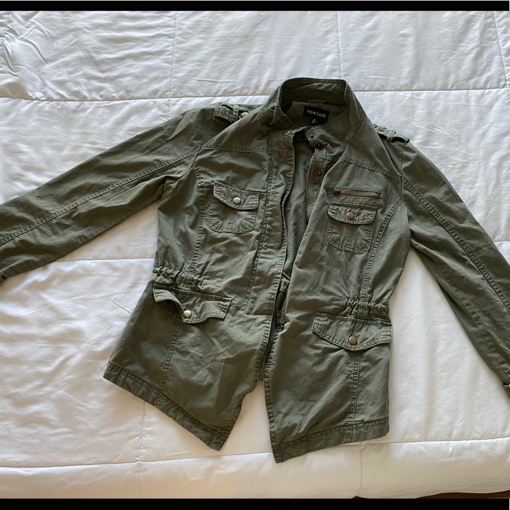Green Bomber Jacket